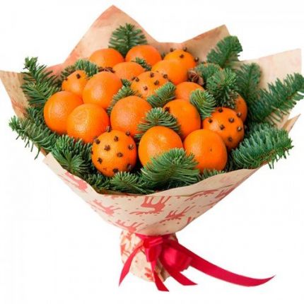 Букет "Оранжевое настроение" ― Цветы Росcии с доставкой в по Самаре
